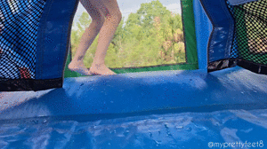 www.myprettyfeet8.com - Bounce House Feet JOI thumbnail