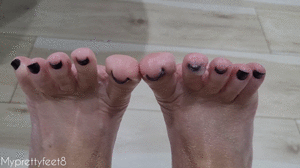 www.myprettyfeet8.com - Cummy Toes CEI Feet JOI thumbnail