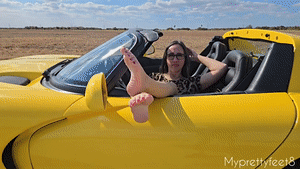 www.myprettyfeet8.com - Feet JOI Humiliation in a Viper thumbnail