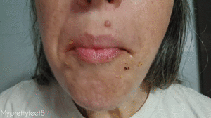 www.myprettyfeet8.com - Fried Chicken Vore Foot Fetish Fun thumbnail