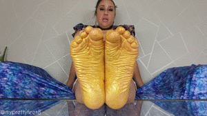 www.myprettyfeet8.com - Golden Soles Can't Make You Hard thumbnail