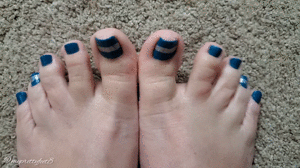 www.myprettyfeet8.com - Toe Fetish JOI 2 thumbnail