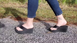 www.myprettyfeet8.com - Walking in Wedges thumbnail